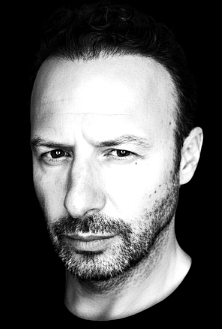 Portrait en noir et blanc de Thierry Zouaz